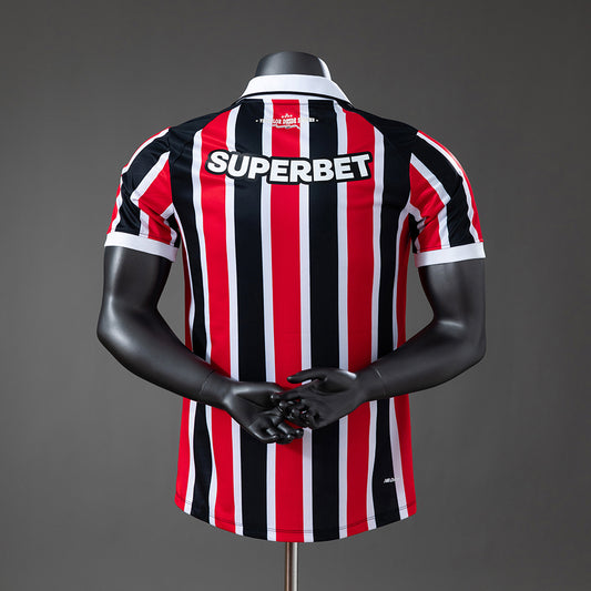 Camisola São Paulo FC 2026-27 Alternativa Riscas Versão Jogador