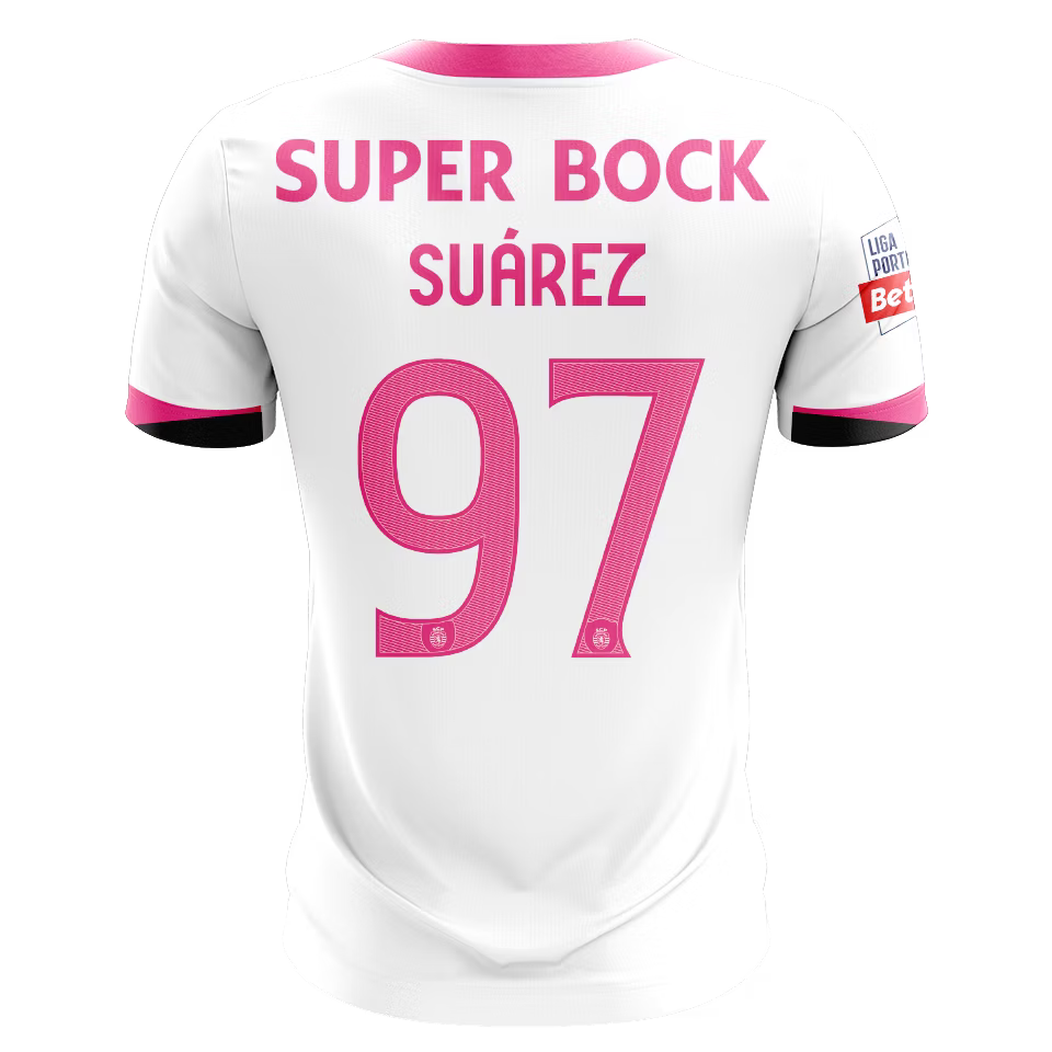 Camisola SCP 2025-26 Edição Pink October Versão Adepto SUÁREZ #97