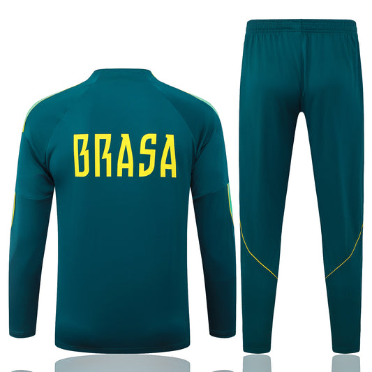 Fato de Treino Brasil 2026 - Camisola com Fecho