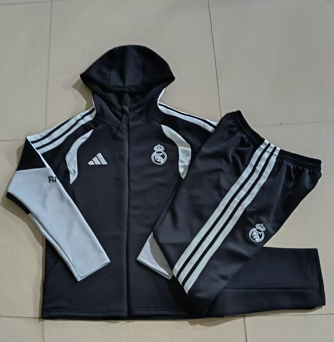 Fato de Treino Real Madrid CF 2026-27 - Casaco Com Capuz