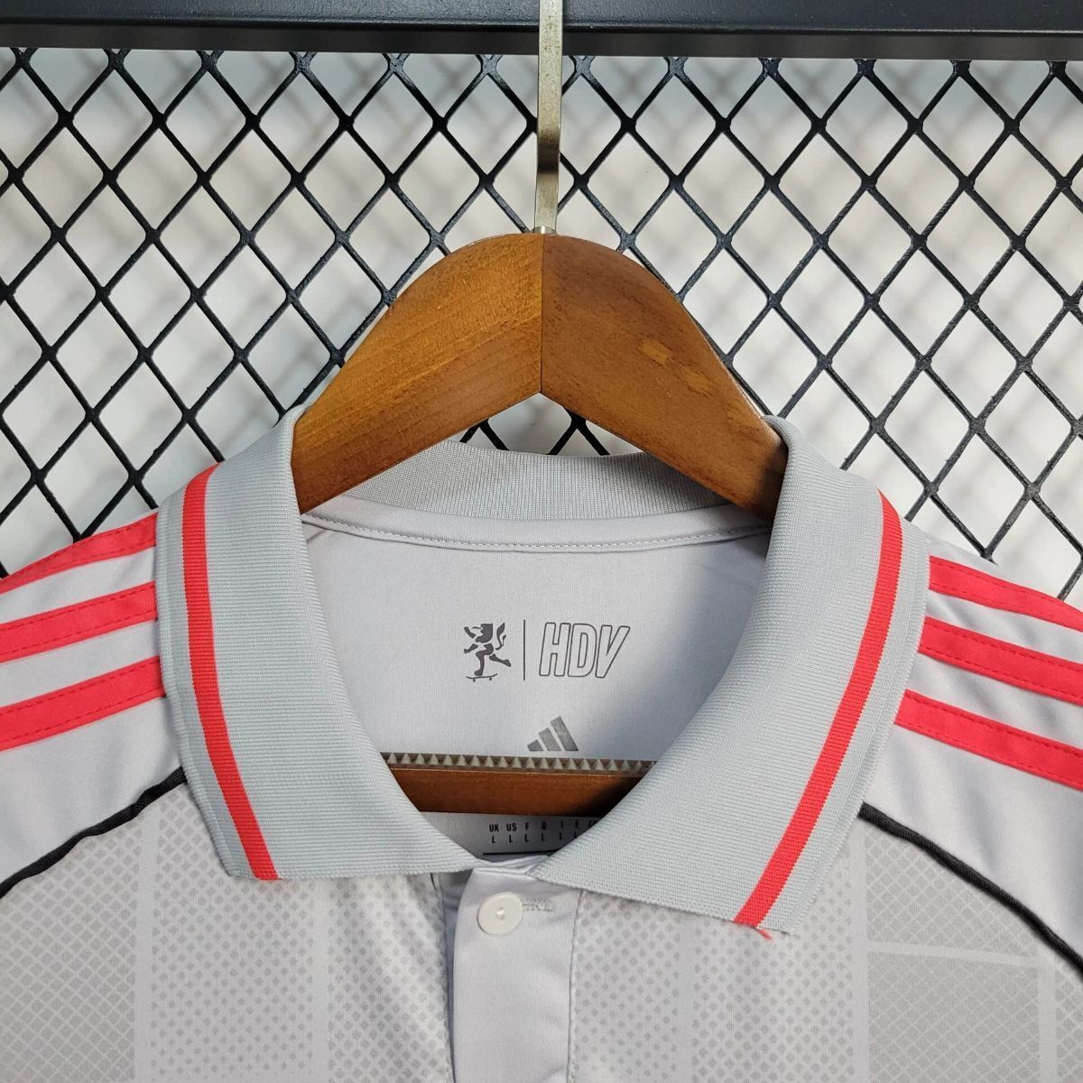 Camisola Olympique Lyon 2025-26 Alternativa Cinzenta Versão Adepto