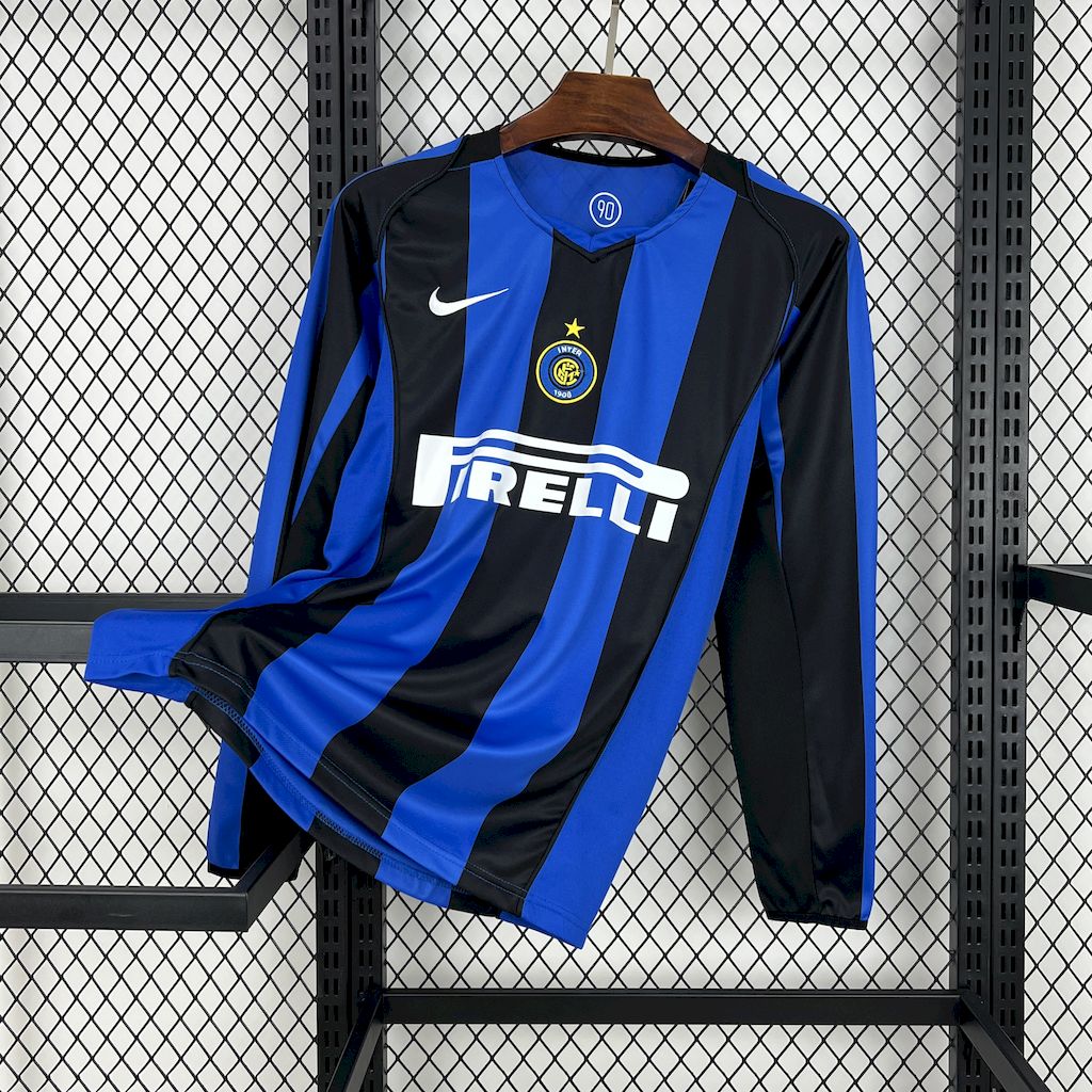 Camisola Manga Comprida Inter Milão 2004-05 Principal