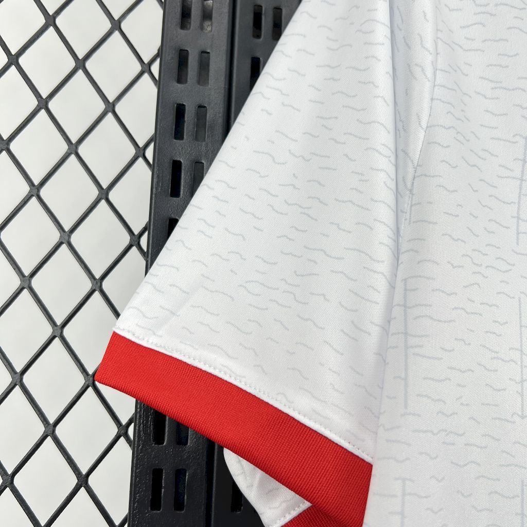 Camisola Cabo Verde 2024 Alternativa Branca Versão Adepto