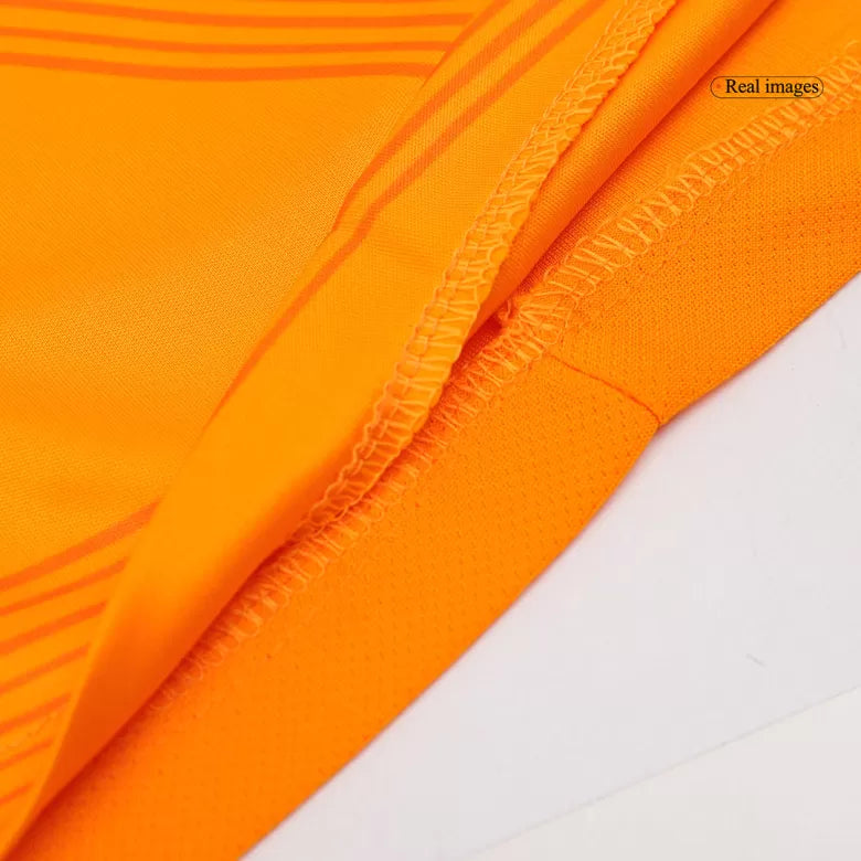 Camisola Real Madrid CF 2024-25 Alternativa Laranja Versão Adepto BELLINGHAM #5