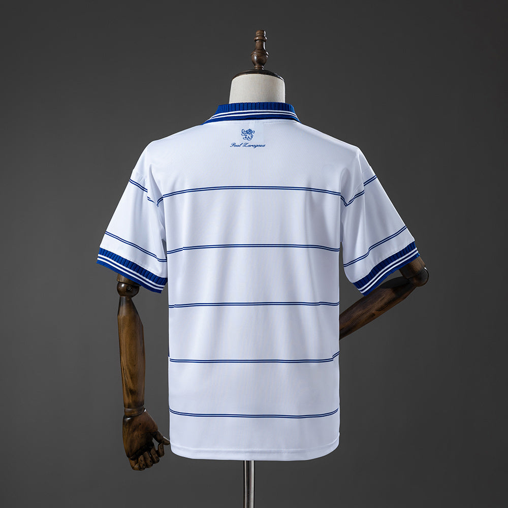 Camisola Real Saragoça 1999-00 Principal Versão Adepto