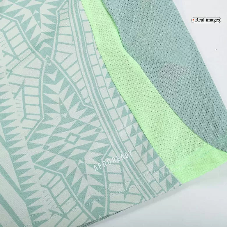 Camisola Manga Comprida Mexico 2024 Alternativa Verde Versão Adepto