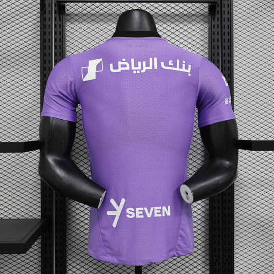 Camisola Al-Hilal SFC 2024-25 Alternativa Azul Versão Jogador
