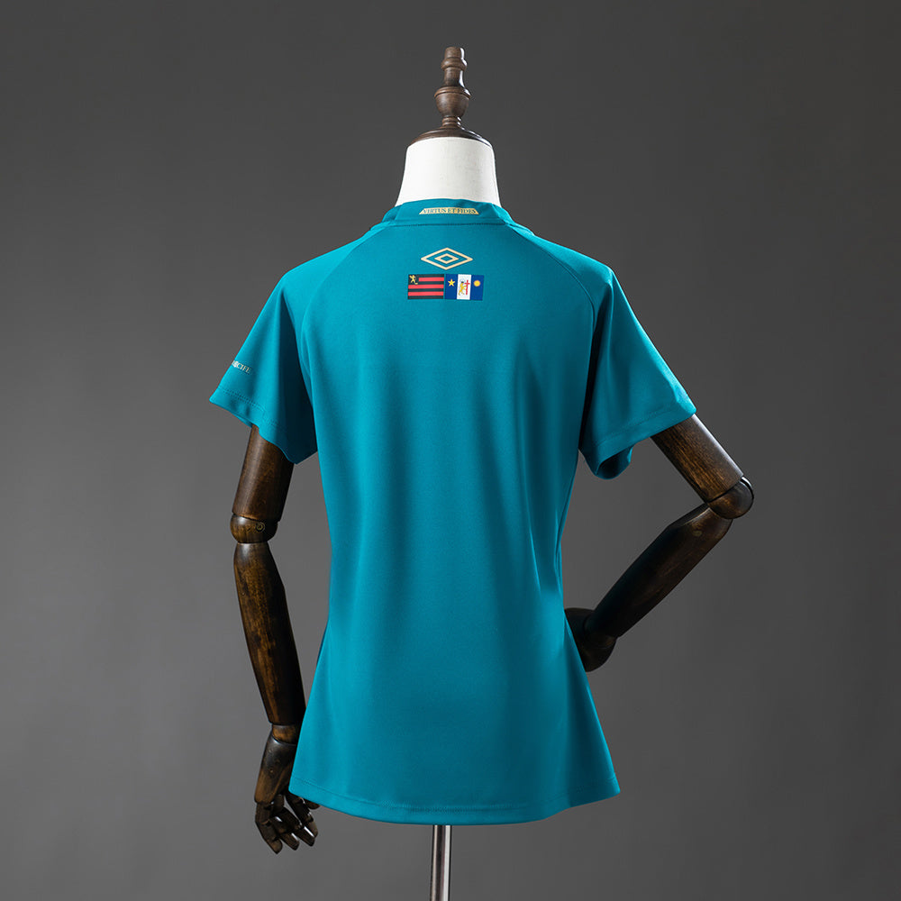 Camisola SC Recife 2025-26 Alternativa Azul Lisa Versão Mulher