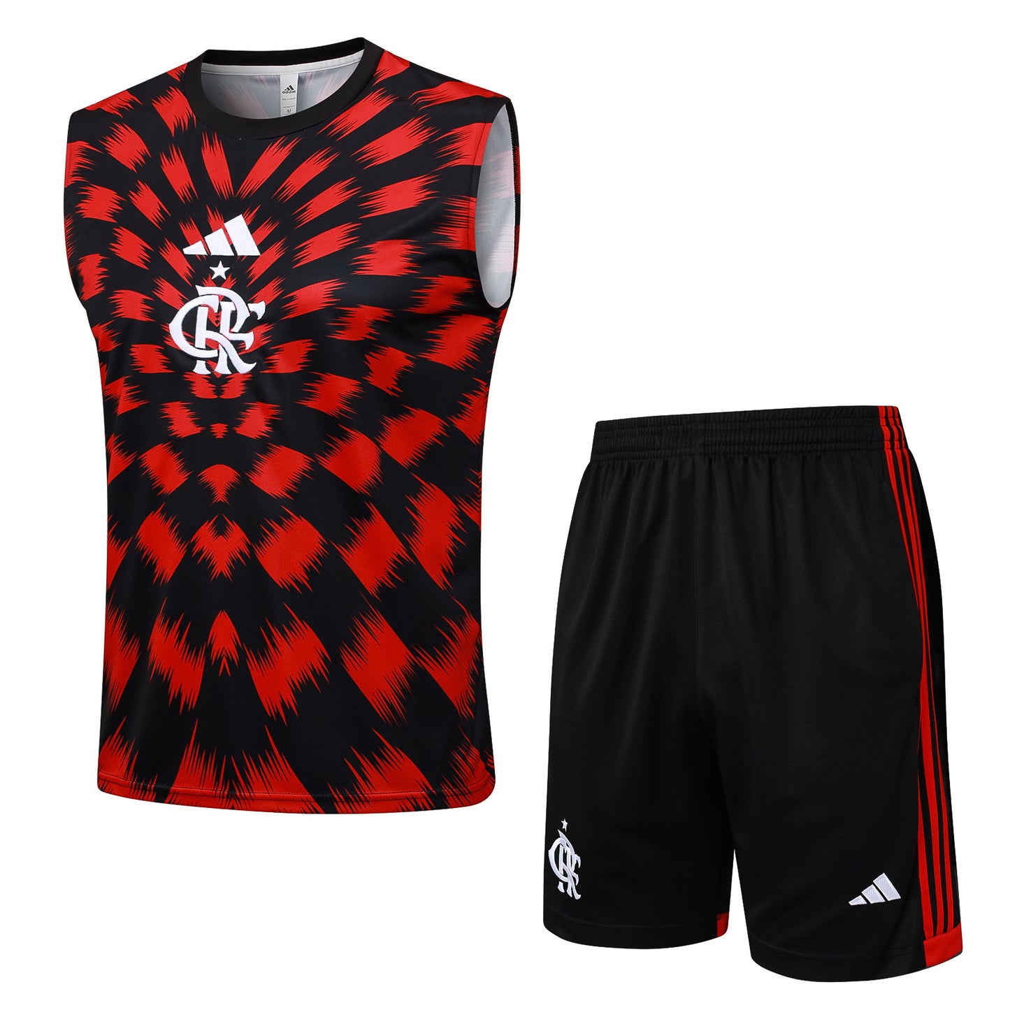 Kit Treino Manga Cava CR Flamengo 2025-26