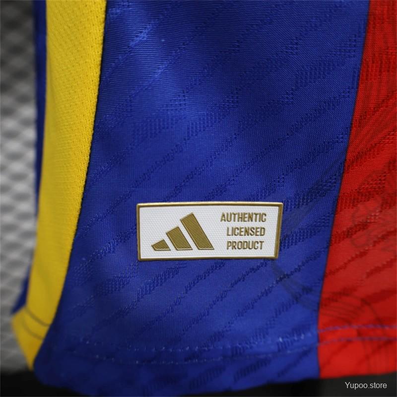 Camisola Espanha 2024 Pre-Match Versão Jogador