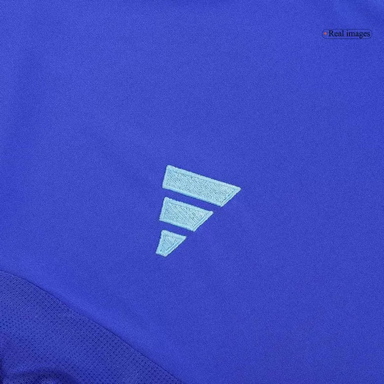 Camisola Argentina 2024 Alternativa Azul Versão Mulher