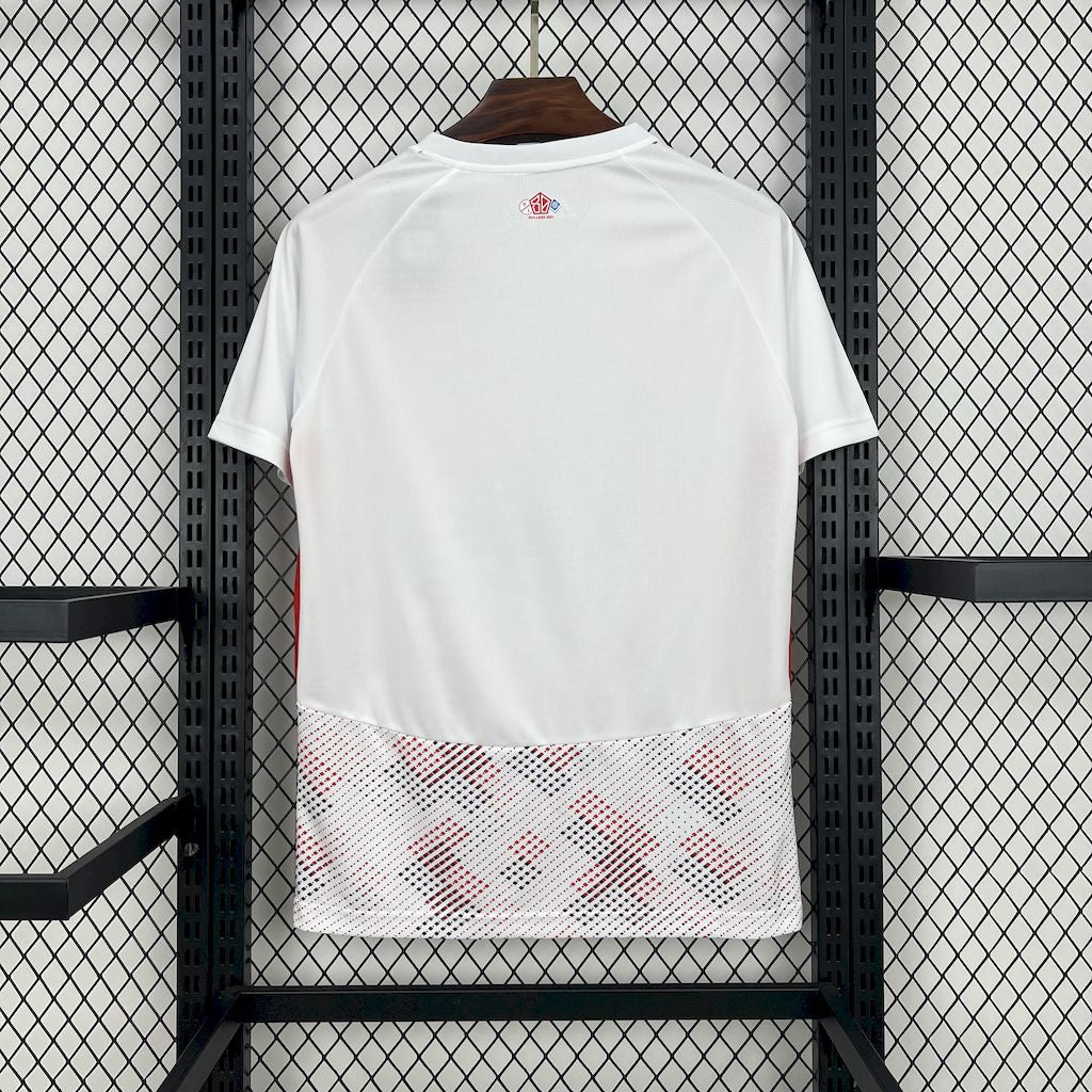 Camisola LOSC Lille 2024-25 Alternativa Branca Versão Adepto
