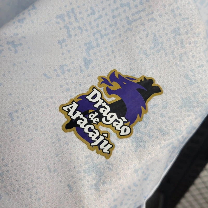 Camisola Confiança 2024-25 Alternativa Branca Lisa Versão Adepto