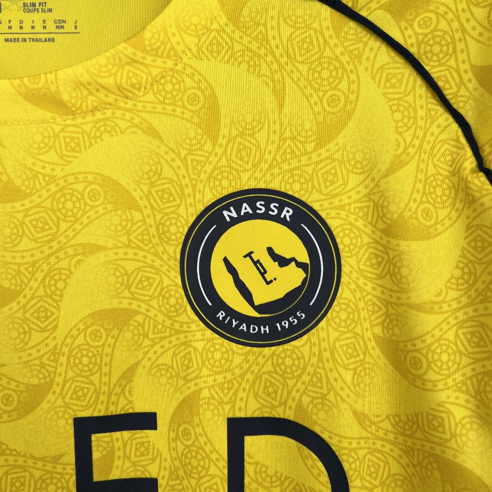 Camisola Al-Nassr 2025-26 Principal Versão Adepto (Entrega Imediata)