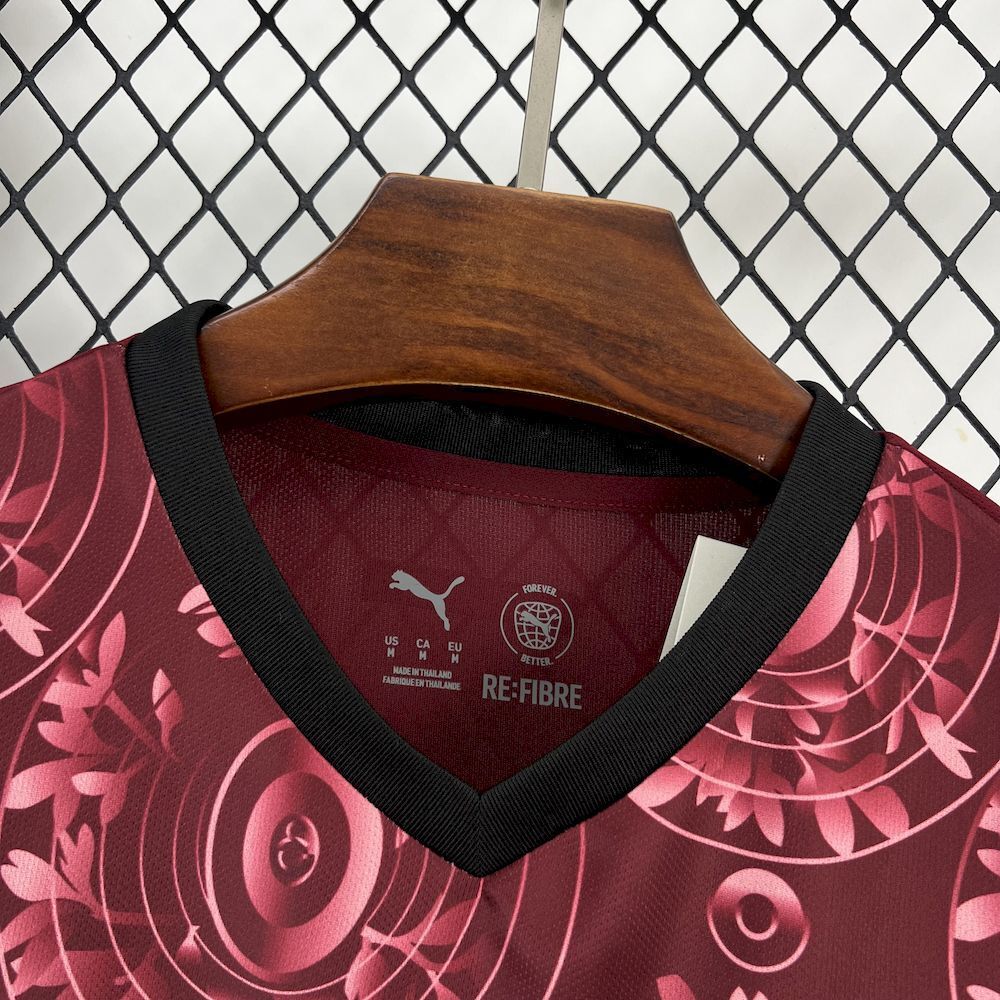 Camisola Galatasaray 2025-26 Alternativa Vermelha Versão Adepto