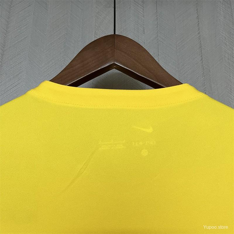 Camisola BRIGH 2024-25 Alternativa Amarela Versão Adepto