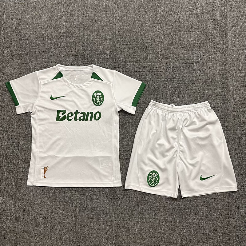 Kit Criança SCP 2024-25 Alternativo Branco
