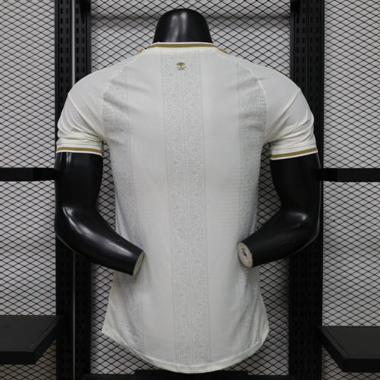 Camisola Al-Nassr 2026-27 Alternativa Branca Lisa Versão Jogador