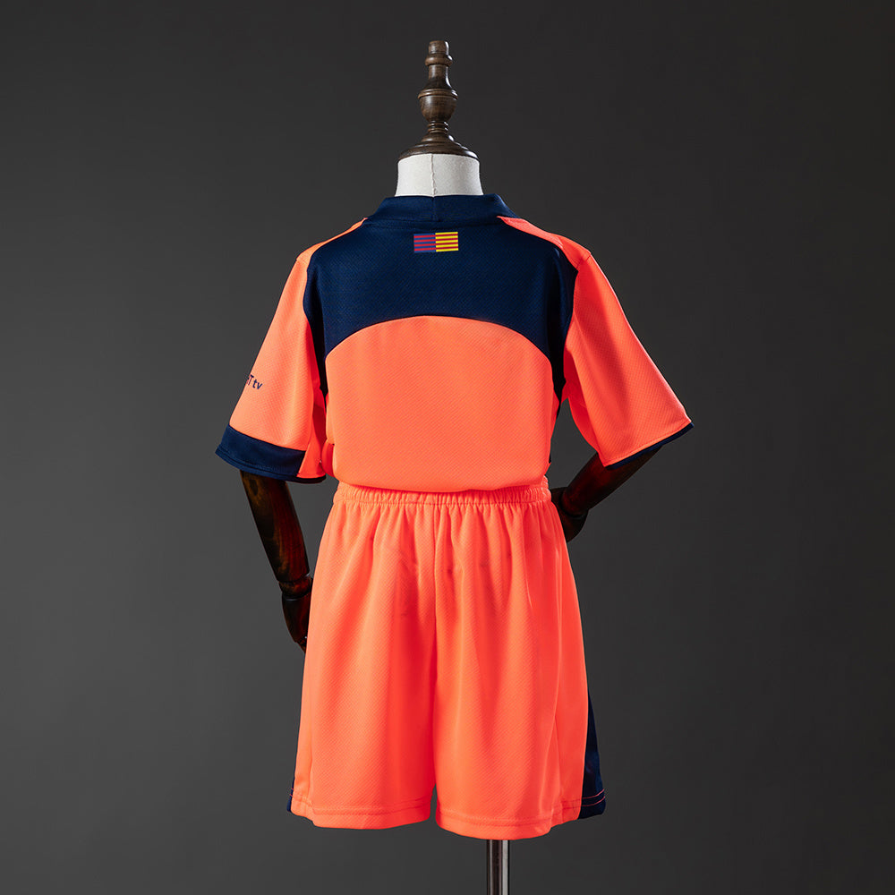 Kit Criança FC Barcelona 2025-26 Alternativo
