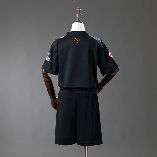 Kit Criança Real Sporting de Gijón 2025-26 Alternativo