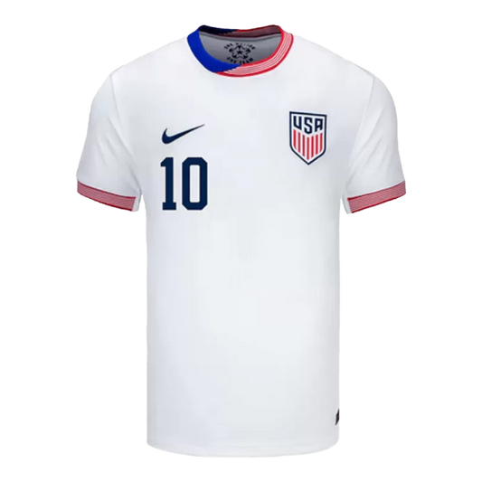 Camisola USA 2024 Principal Versão Adepto PULISIC #10