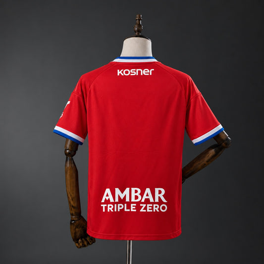 Camisola Real Saragoça 2026-27 Alternativa Vermelha Versão Adepto