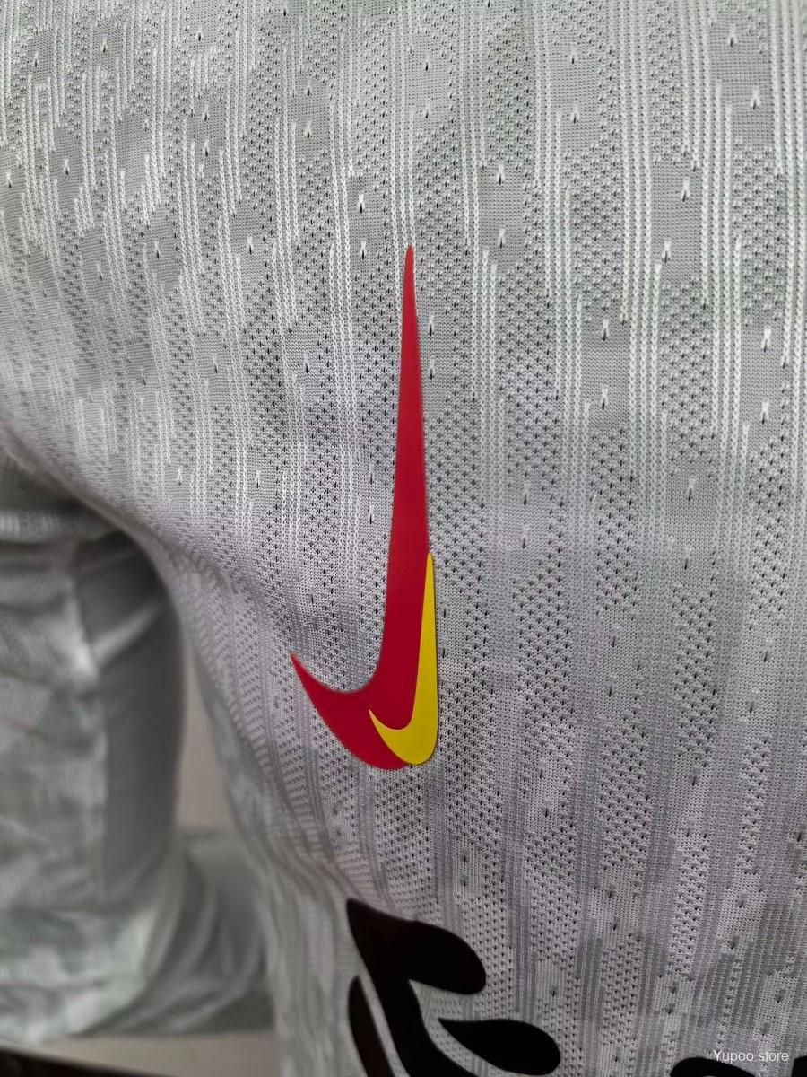 Camisola Manga Comprida LIV 2024-25 Alternativa Branca Versão Jogador