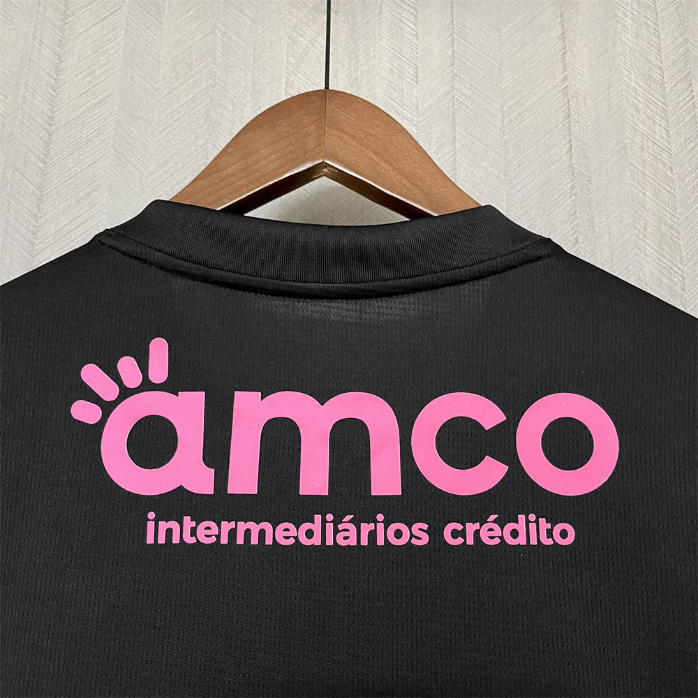 Camisola SC Braga 2024-25 Alternativa Preta Versão Adepto