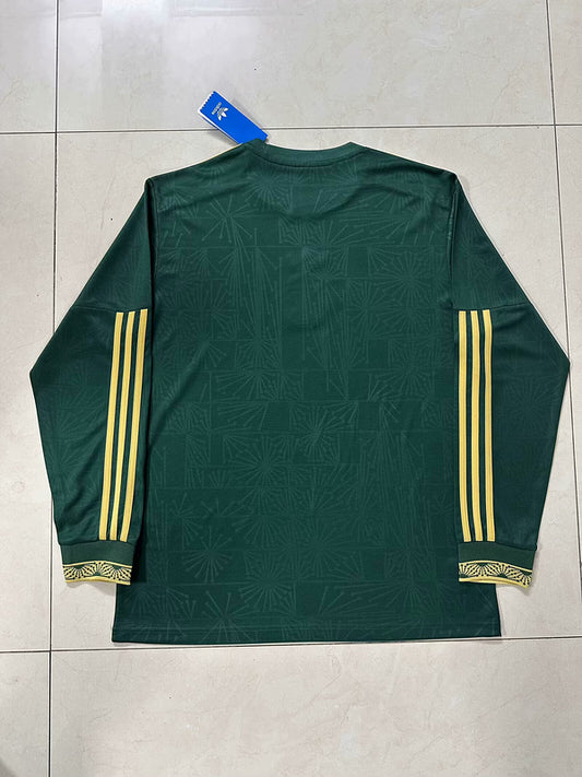 Camisola Manga Comprida Mexico 2025 Edição Gold-Cup Versão Adepto