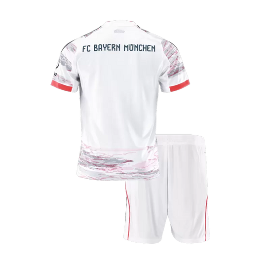 Kit Criança FC Bayern Munique 2025-26 Alternativo