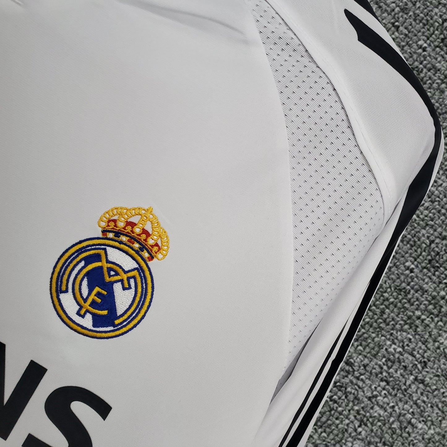 Camisola Manga Comprida Real Madrid 2005-06 Principal