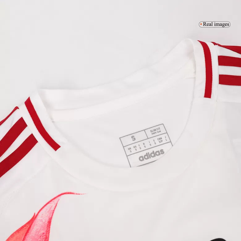 Camisola Japão 2024 Alternativa Branca Y3 Versão Adepto