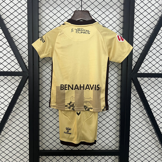 Kit Criança Malaga 2024-25 Alternativo