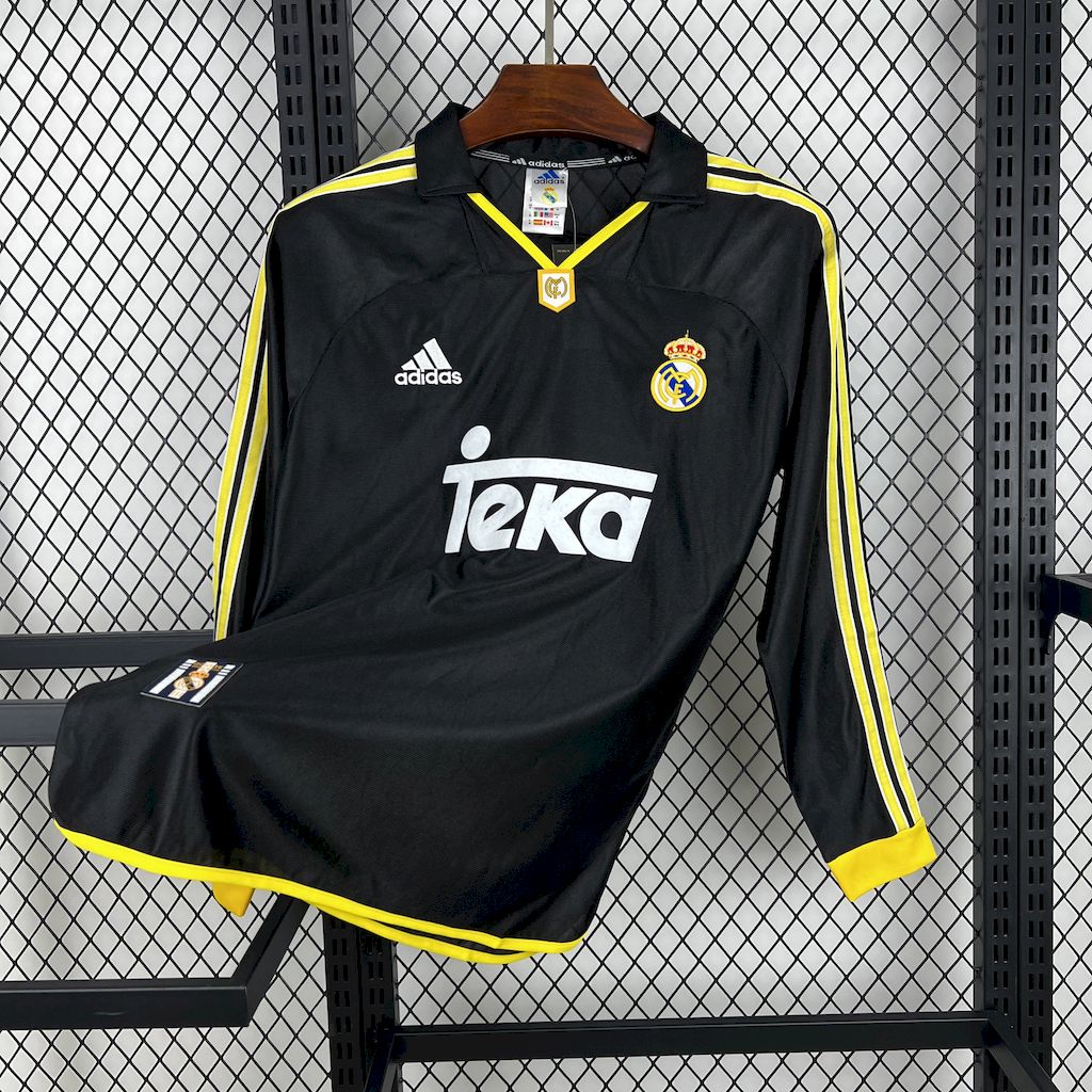 Camisola Manga Comprida Real Madrid 1998-99 Alternativa