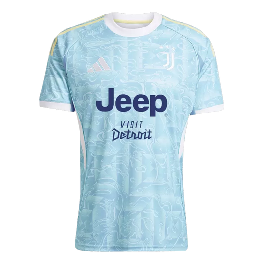 Camisola Juventus FC 2025-26 Alternativa Azul Versão Adepto KALULU #15