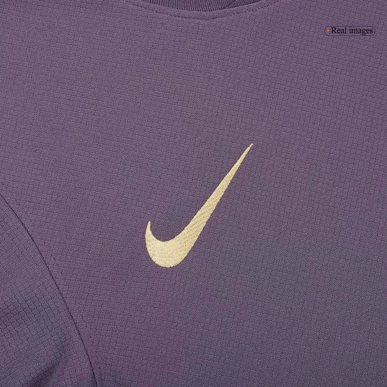 Camisola Inglaterra 2024 Alternativa Azul Versão Adepto