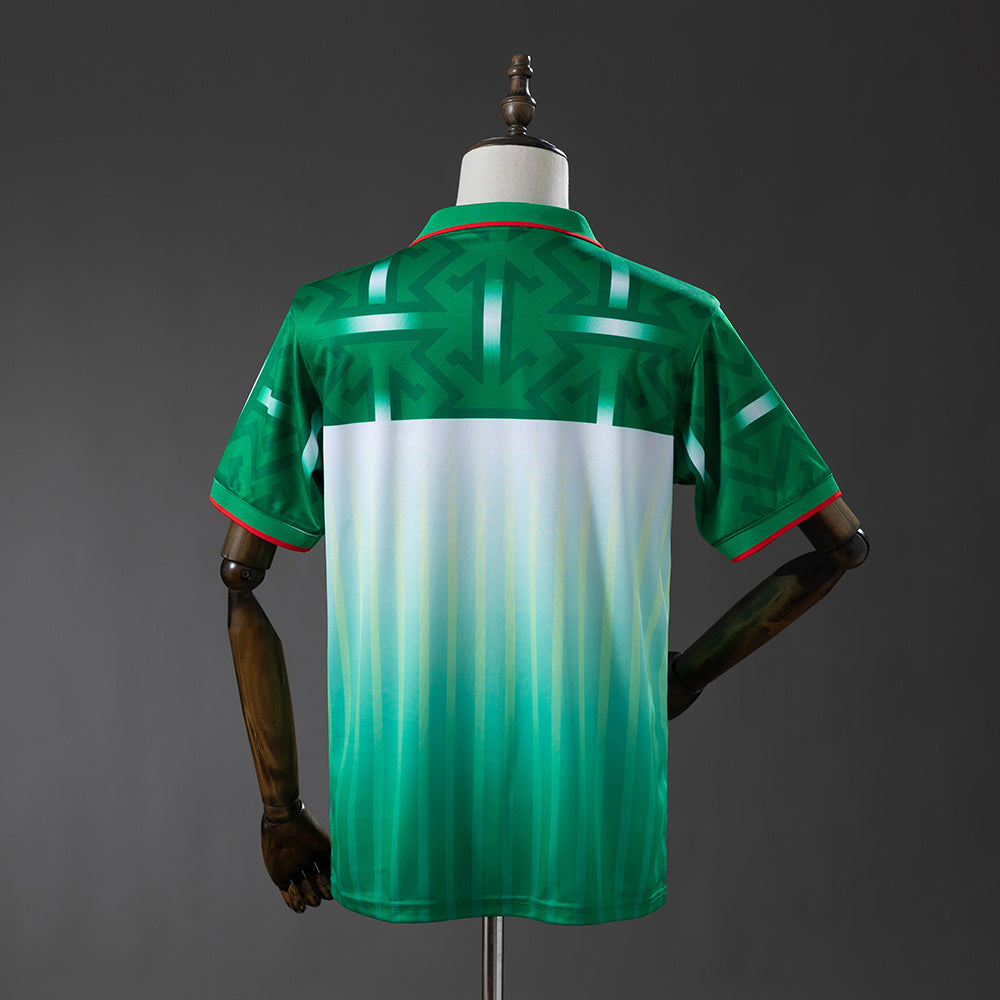 Camisola Marrocos 1994 Alternativa Verde Versão Adepto