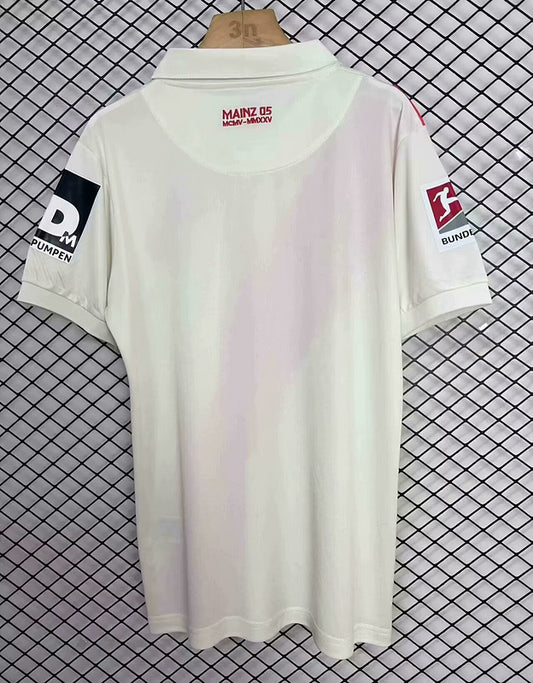 Camisola Mainz 2025-26 Edição 125º Aniversário Versão Adepto