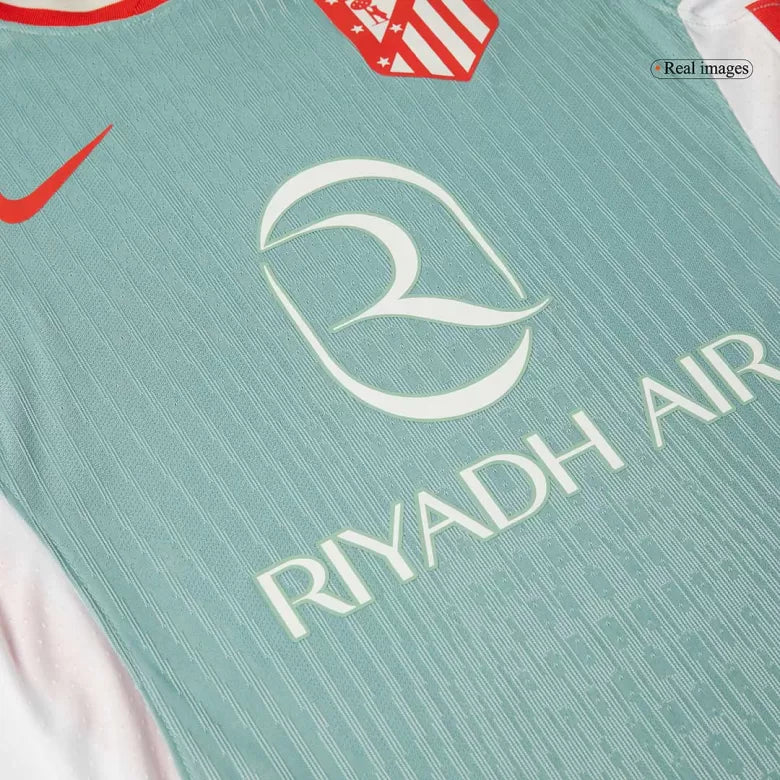 Camisola Atletico Madrid 2024-25 Alternativa Verde Versão Adepto