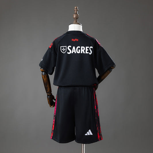 Kit Criança S.L.B. 2026-27 Alternativo Preto