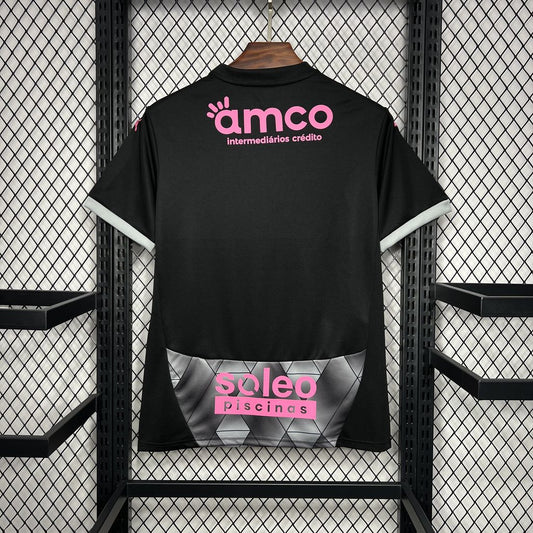 Camisola SC Braga 2024-25 Alternativa Preta Versão Adepto