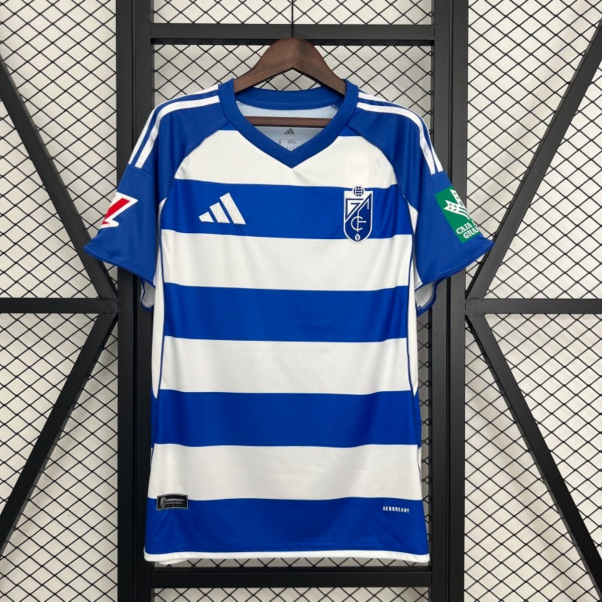 Camisola Granada CF 2025-26 Alternativa Azul Versão Adepto