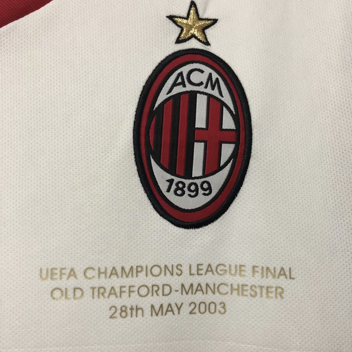 Camisola AC Milan 2002-03 Alternativa Final UCL