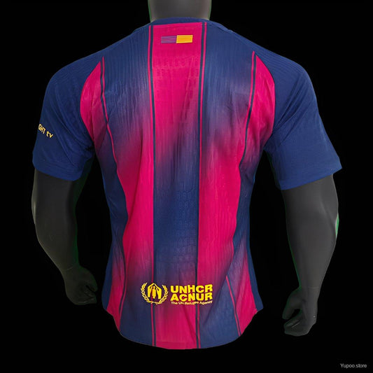 Camisola FC Barcelona 2025-26 Edição Ed Sheeran Versão Jogador