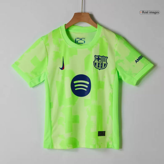 Kit Criança FC Barcelona 2024-25 Alternativo