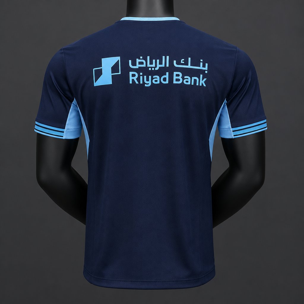 Camisola Al-Hilal SFC 2026-27 Alternativa Azul Versão Jogador