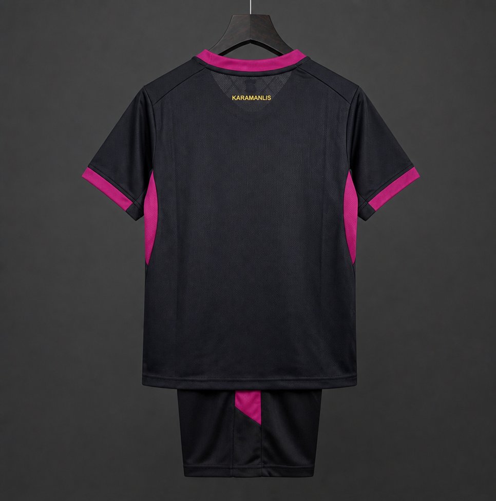 Kit Criança Galatasaray 2026-27 Alternativo Preto