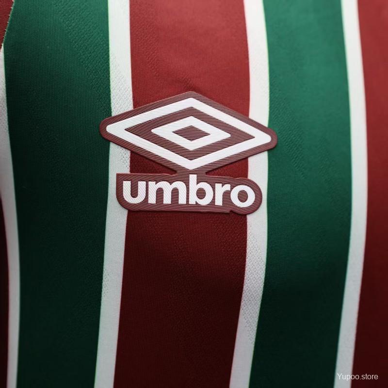 Camisola Fluminense FC 2025-26 Principal Lisa Versão Jogador