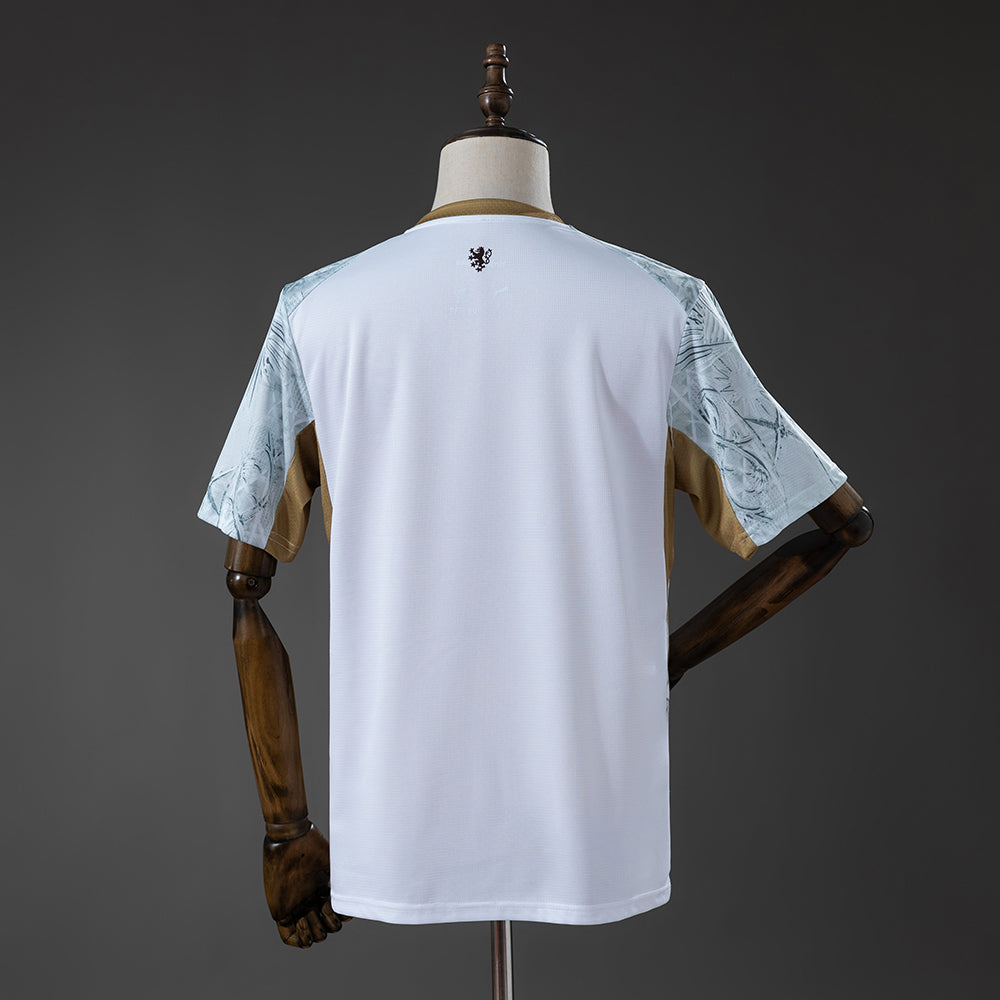Camisola Chequia 2026 Alternativa Branca Versão Adepto