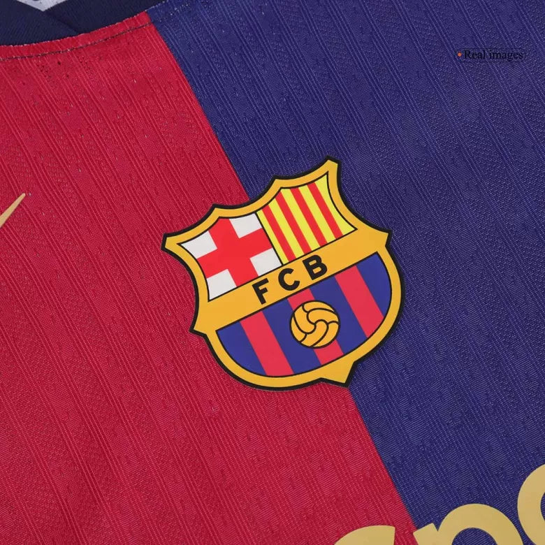 Camisola FC Barcelona 2024-25 Principal Edição 125º Aniversário Versão Adepto